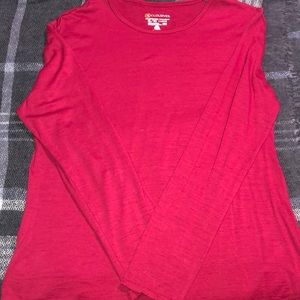 Cloudveil 100% Merino Wool. Wine color Size XL